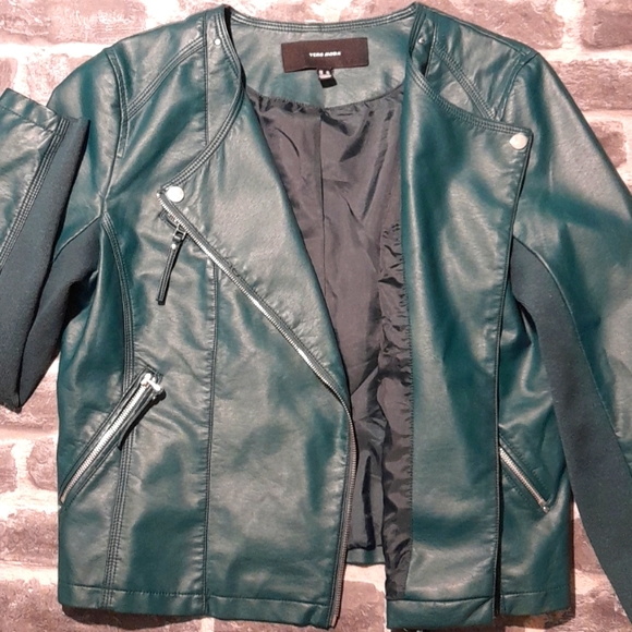 VERO MODA GREEN [emerald green] Jacket XL - Picture 2 of 3